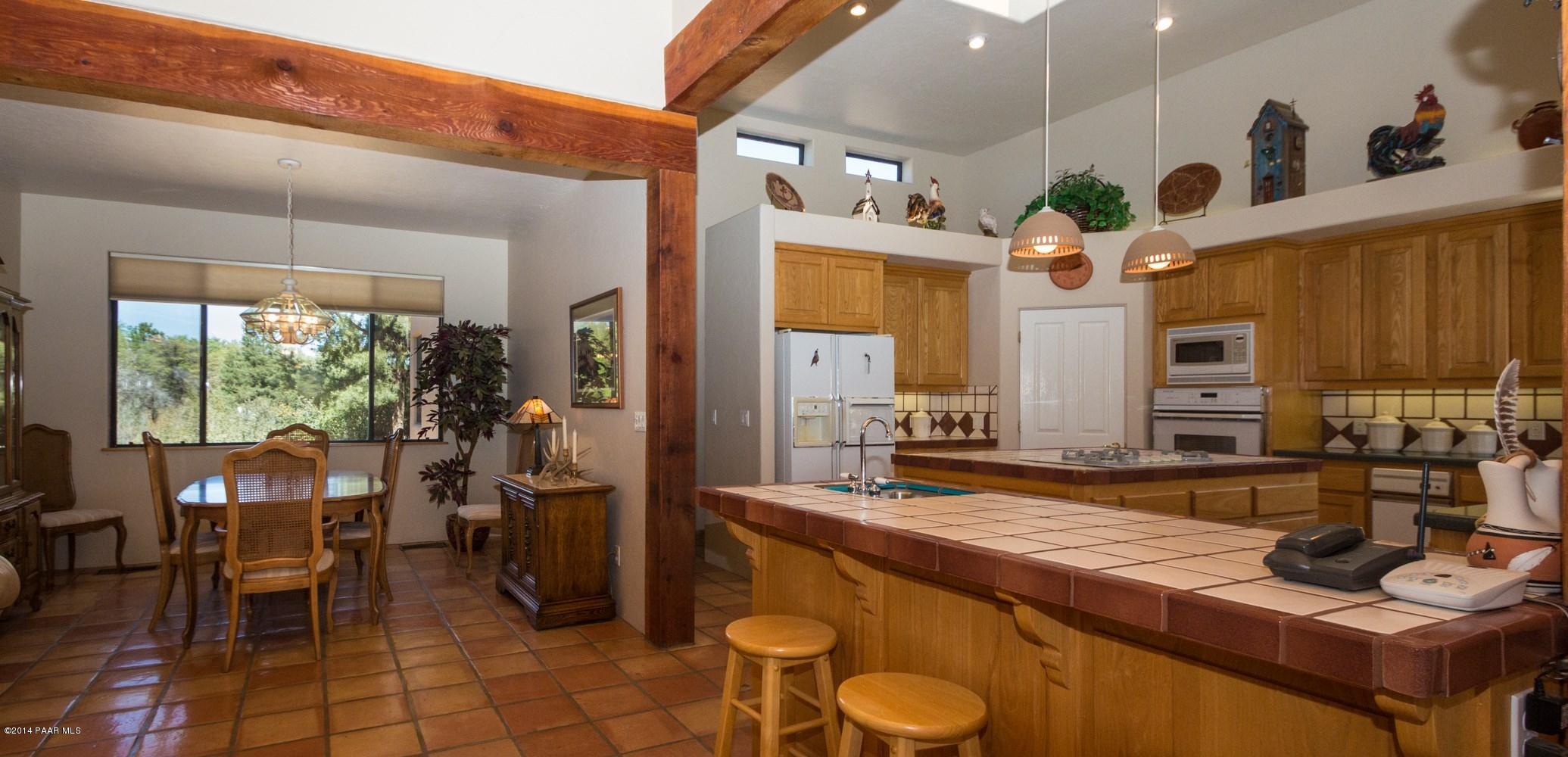 2750 West Bard Ranch Road Prescott, AZ 86305 - Photo 9 of 24 010_Formal Dining Room & Kitchen