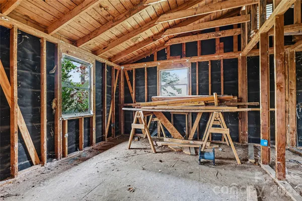 a view of an outdoor space with porch