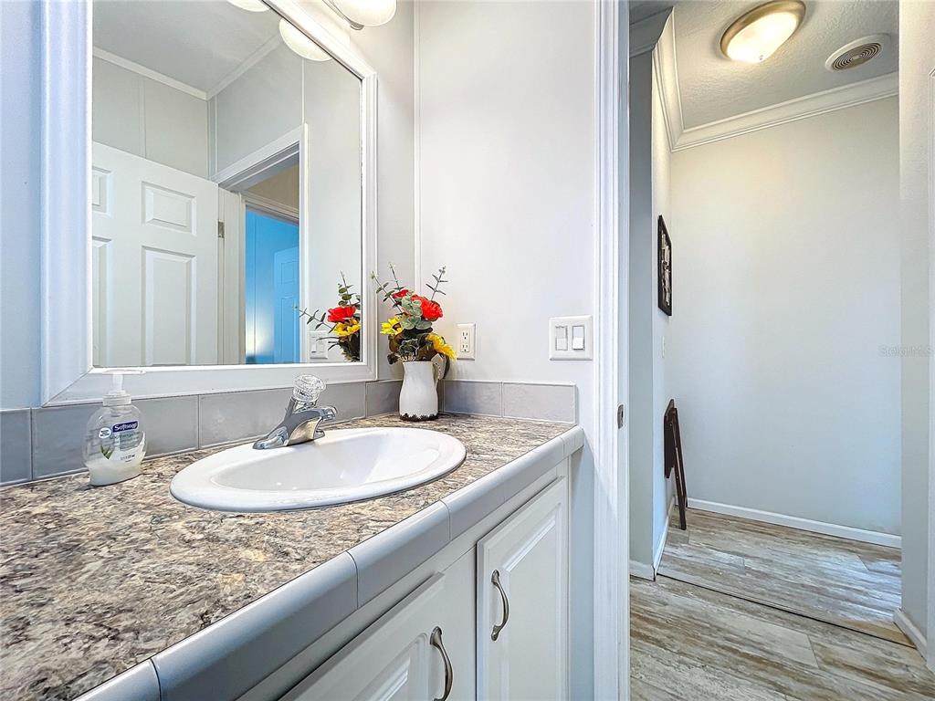14890 County Road 757 Webster, FL 33597 - Photo 47 of 100 a bathroom with a sink and a mirror