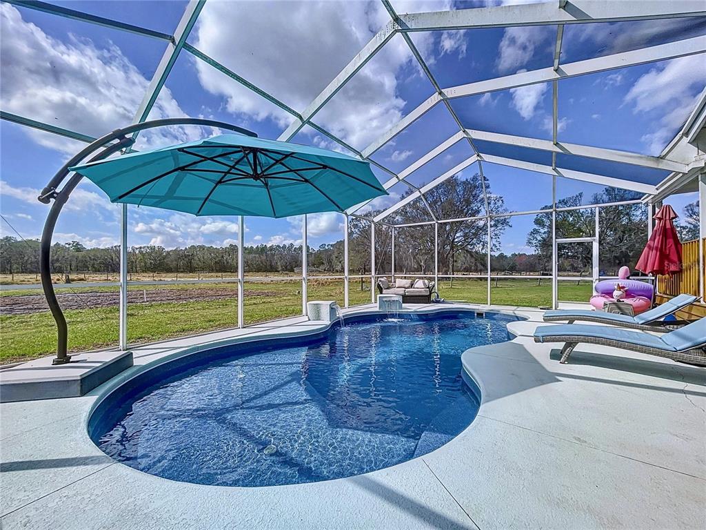 14890 County Road 757 Webster, FL 33597 - Photo 7 of 100 a view of a backyard with swimming pool