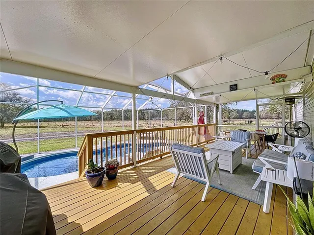 a view of a lake with a mountain
