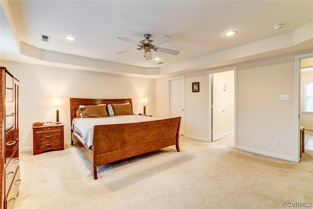 13001 Chipstead Road Chester, VA 23831 - Photo 14 of 31 a bedroom with a bed and cabinets