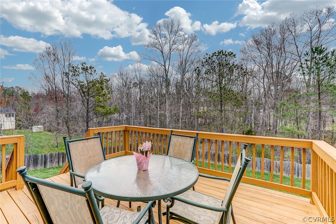 13001 Chipstead Road Chester, VA 23831 - Photo 29 of 31 a view of a chairs and table on the deck