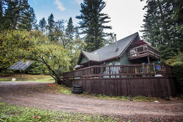 a view of a city with a mountain in the background