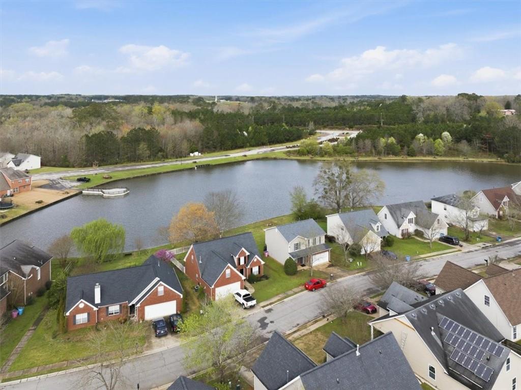 109 Tyler Way Jackson, GA 30233 - Photo 37 of 44 an aerial view of a house with a lake view