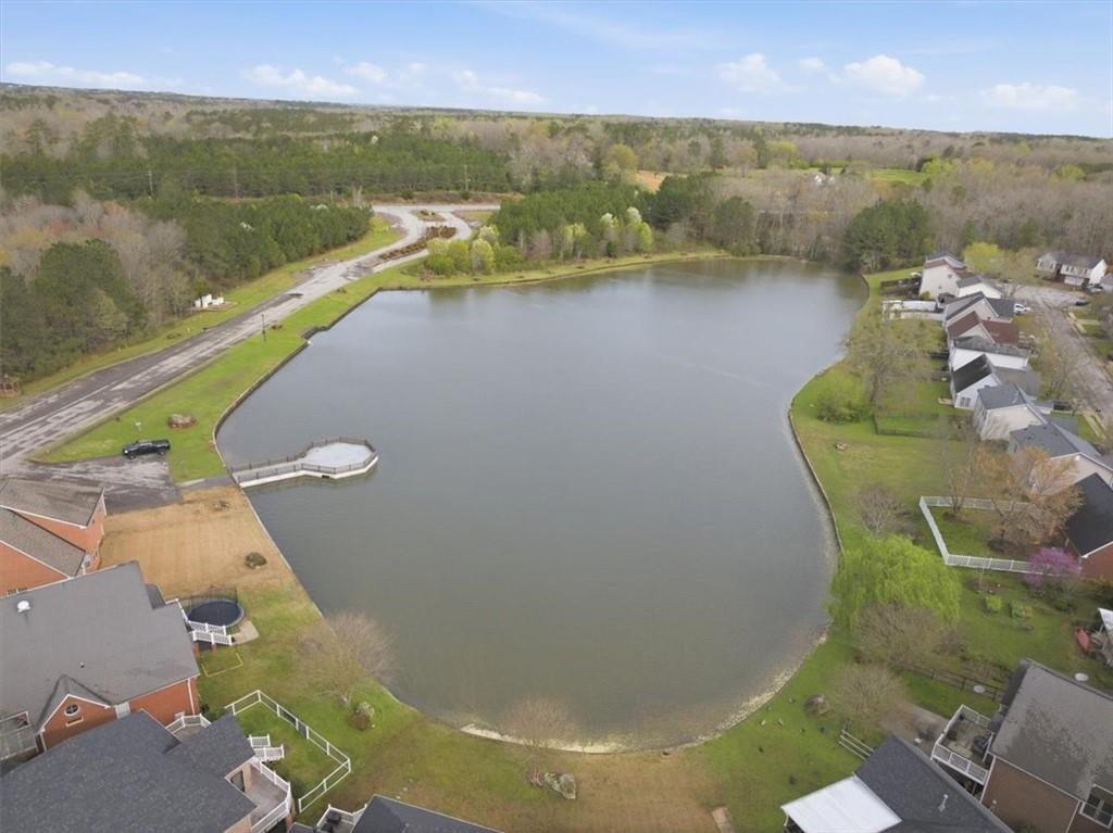 109 Tyler Way Jackson, GA 30233 - Photo 38 of 44 an aerial view of a house with a lake view