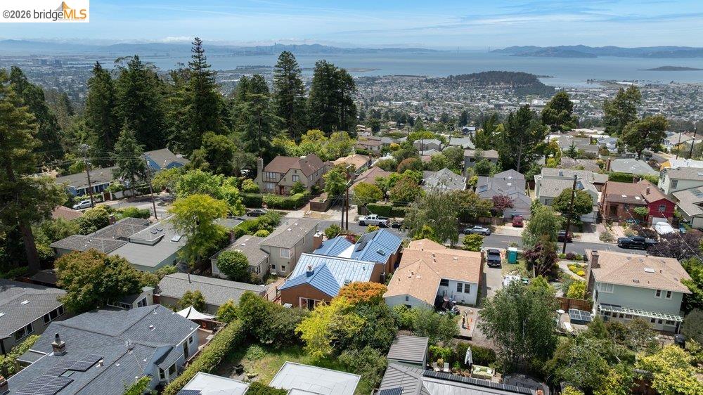 287 Purdue Avenue Kensington, CA 94708 - Photo 60 of 60 Hillside residential area featuring a variety of homes with diverse architectural styles and roof finishes