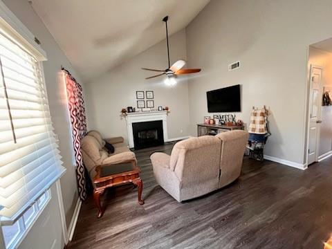 17 Benfield Circle Southeast Cartersville, GA 30121 - Photo 18 of 23 a living room with furniture a fireplace and a flat screen tv