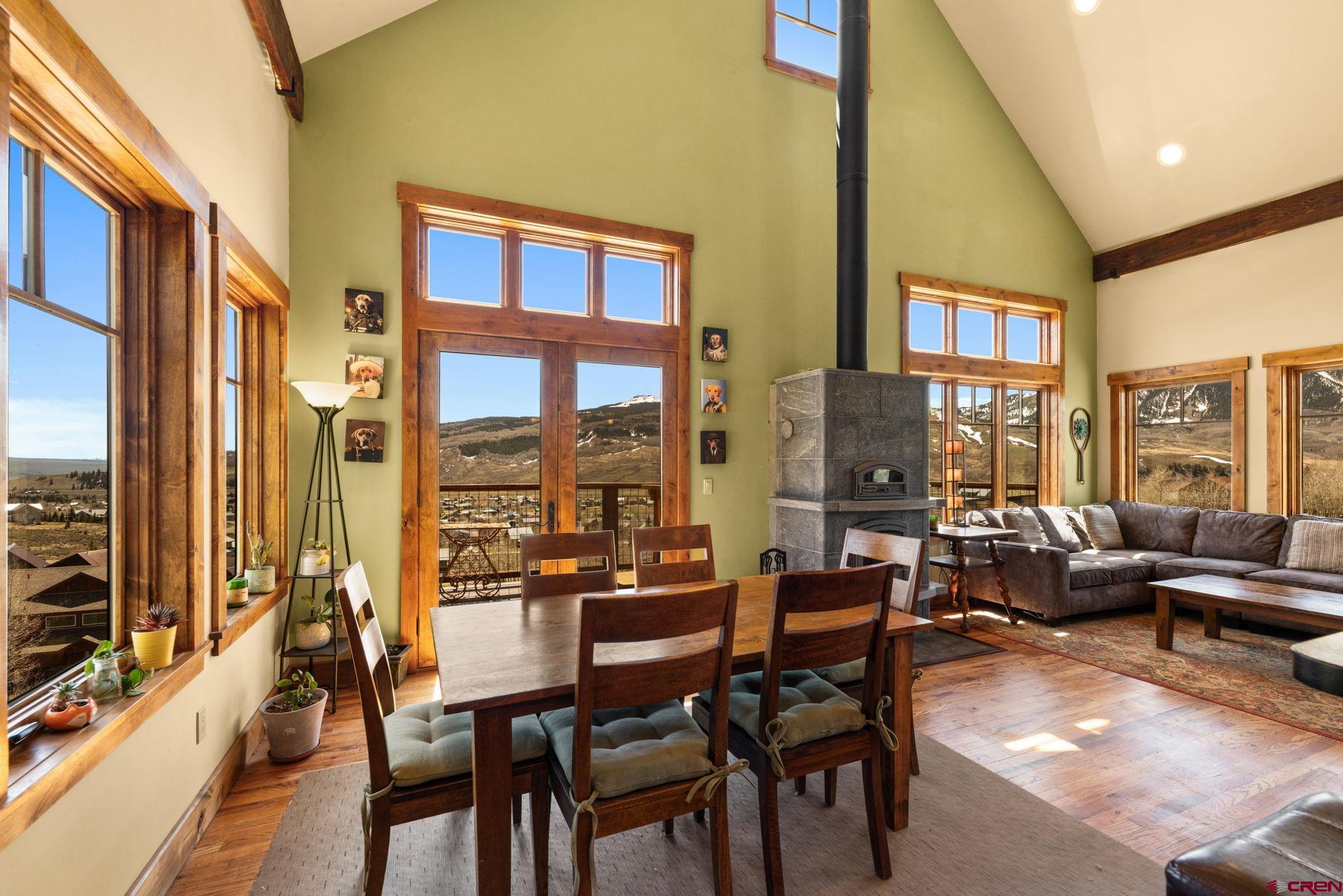 3893 Bryant Avenue Crested Butte, CO 81224 - Photo 13 of 45 a very nice looking living room with a large window and furniture
