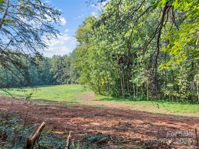 a view of a green field