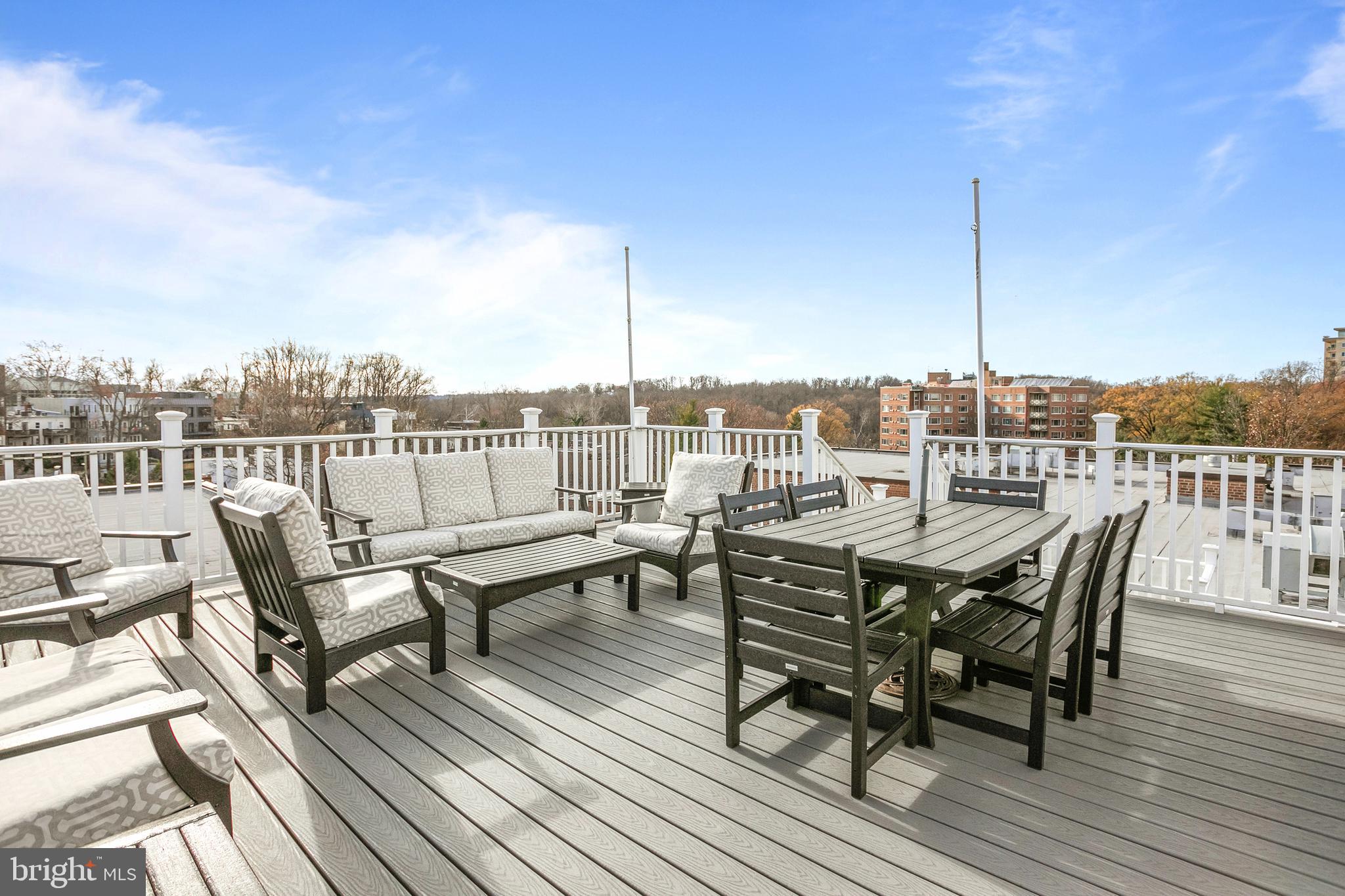 3900 Tunlaw Road Northwest, Unit 218 Washington, DC 20007 - Photo 7 of 14 Rooftop Deck