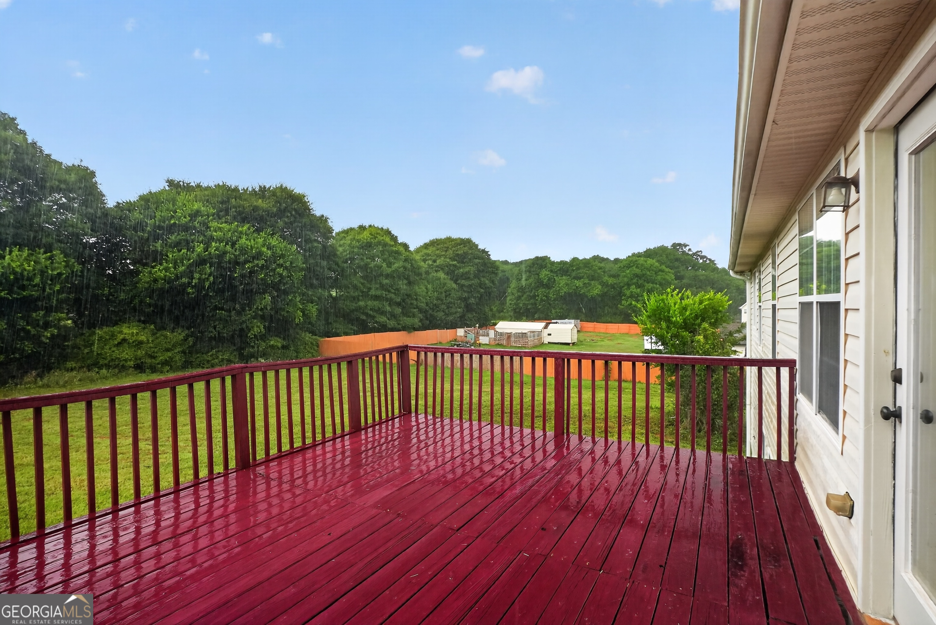 75 Linsley Way Covington, GA 30016 - Photo 18 of 48 a view of balcony with wooden floor
