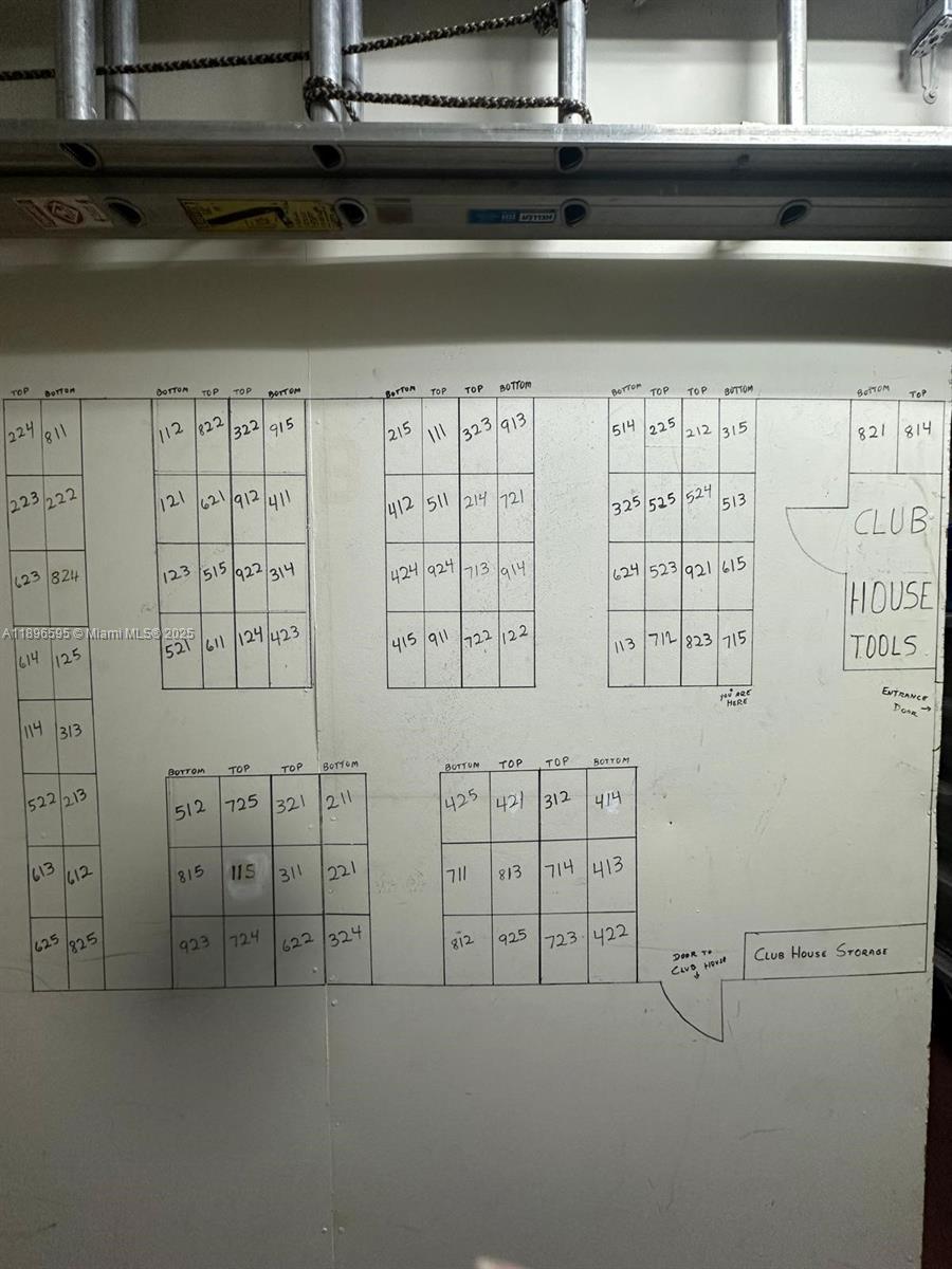 9848 Marina Boulevard, Unit 811 Boca Raton, FL 33428 - Photo 71 of 87 Storage diagram