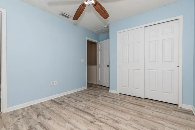wooden floor in an empty room