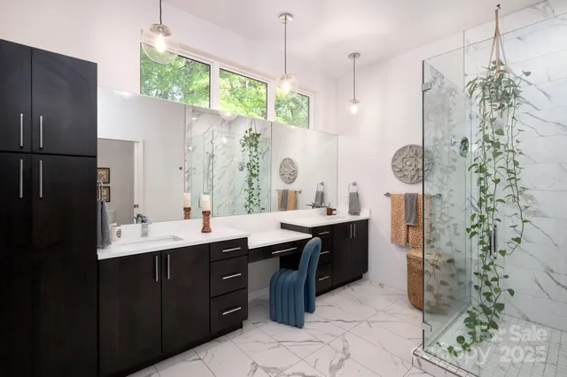 a kitchen with a sink stove and refrigerator