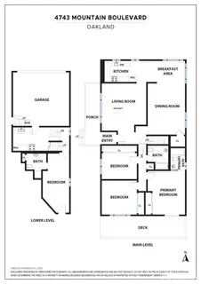 $1,195,000 | 4743 Mountain Boulevard, Oakland, CA 94619