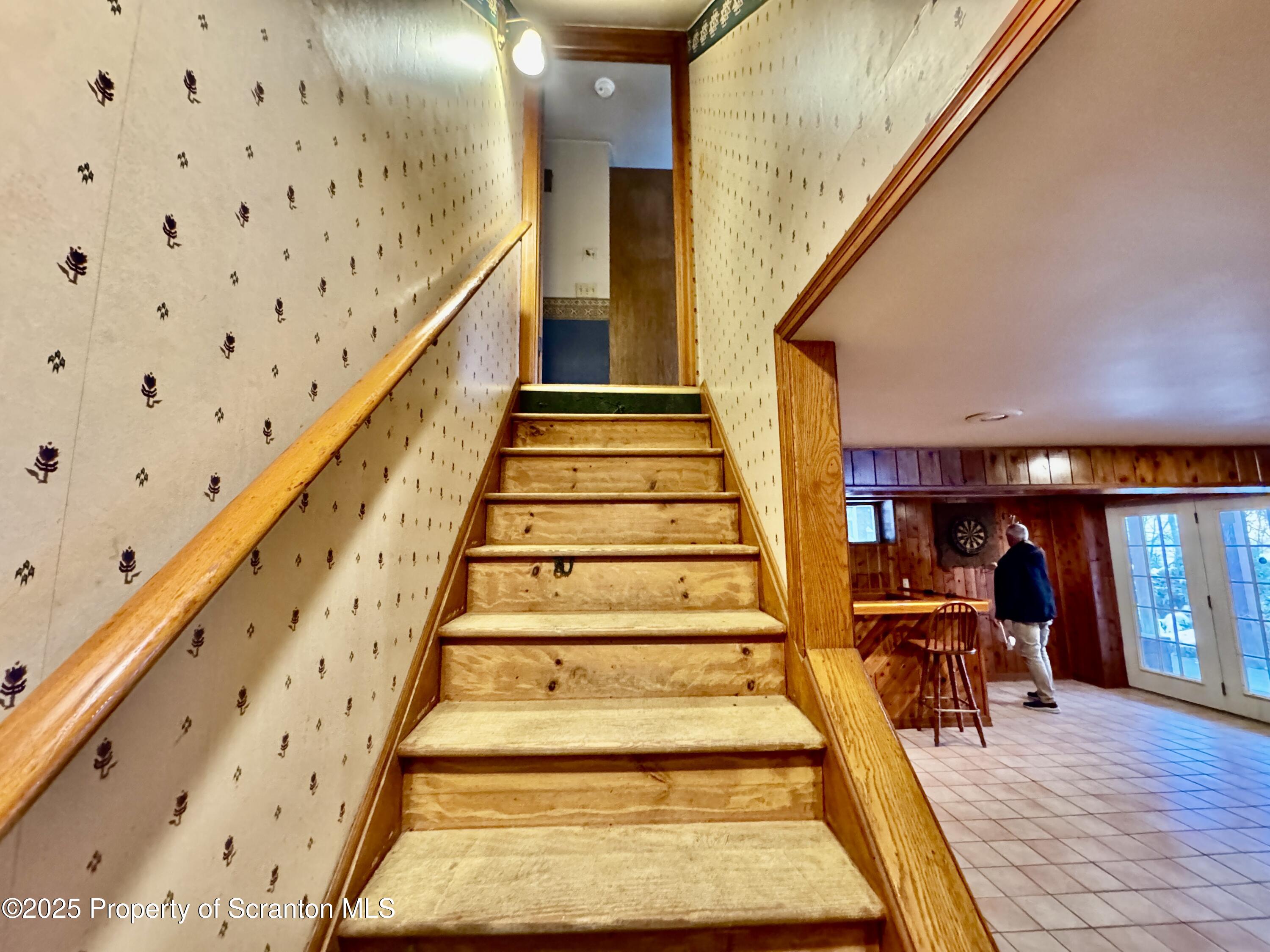 2607 Ransom Road Clarks Summit, PA 18411 - Photo 16 of 46 a view of entryway and hall with wooden floor