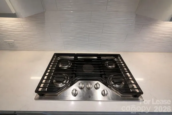 a close up of a stove top oven sitting on a counter