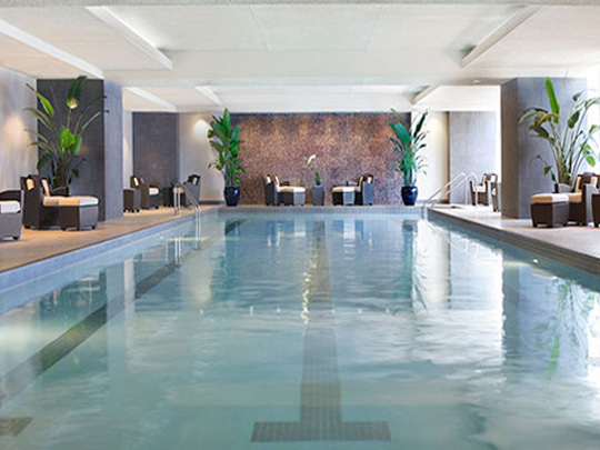 Undisclosed Address Chicago, IL 60611 - Photo 14 of 15 a view of a kitchen counter top space with wooden floor