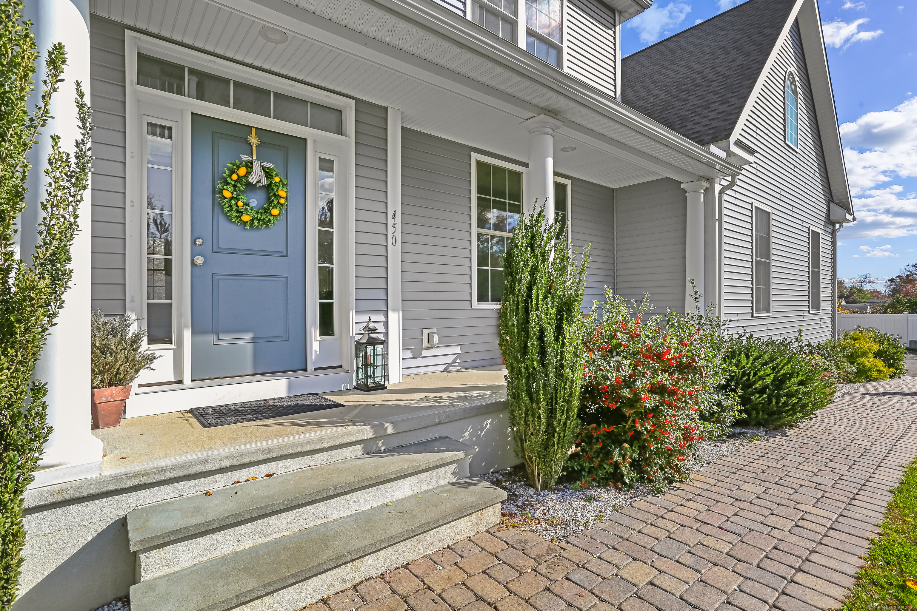 450 James Farm Road Stratford, CT 06614 - Photo 33 of 36 a front view of a house with a garden