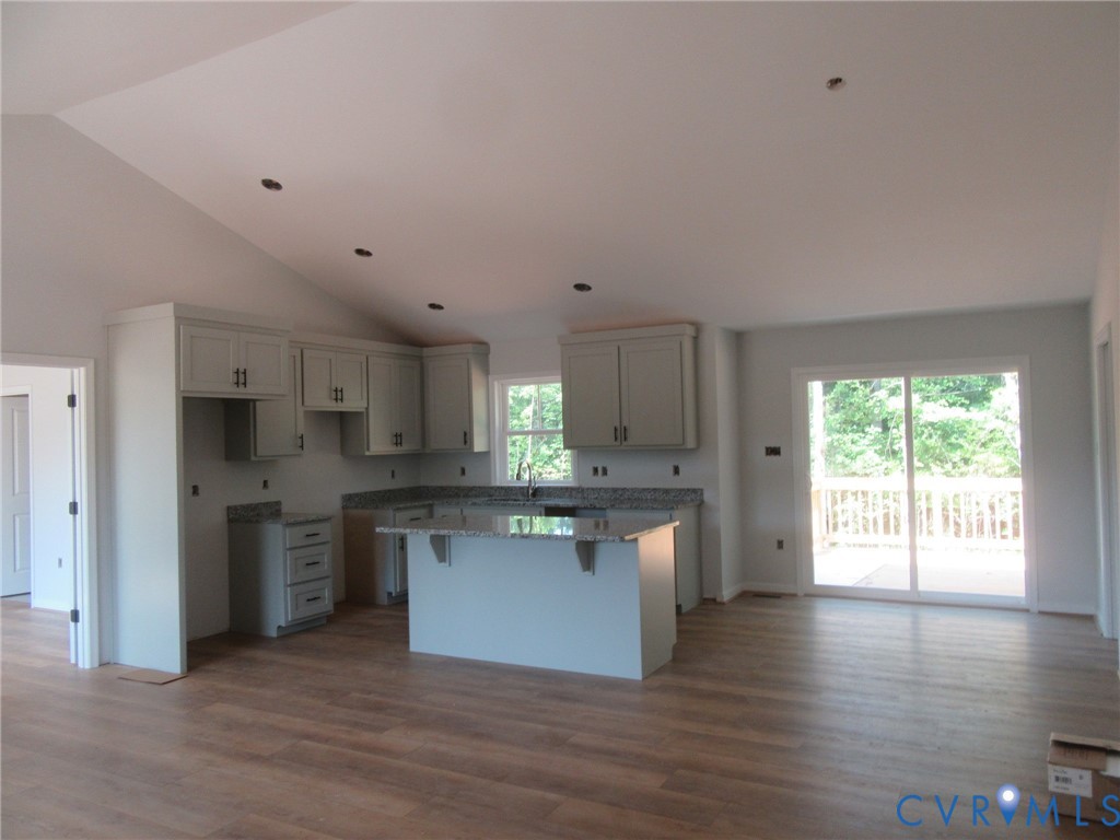 Lot 5 White Oak Church Road Wilsons, VA 23894 - Photo 5 of 17 a kitchen with stainless steel appliances a stove top oven and a refrigerator