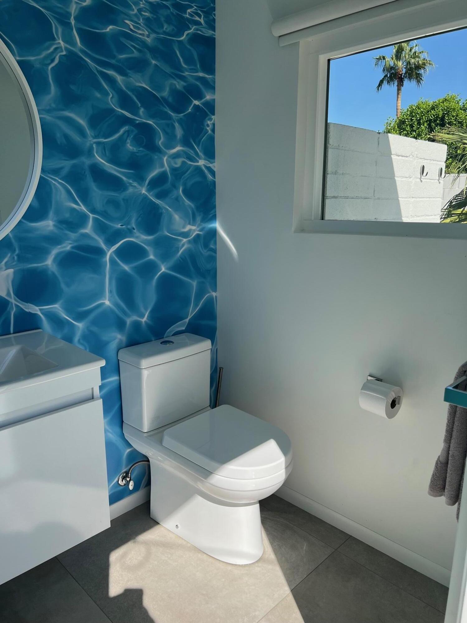 411 East Racquet Club Road Palm Springs, CA 92262 - Photo 29 of 35 Bathroom off Pool Area