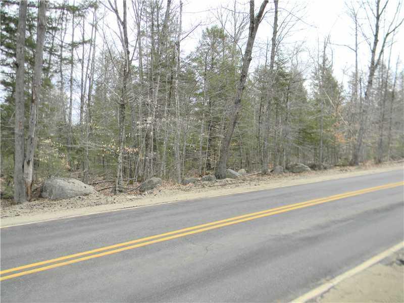 Land. Over 500 of road frontage.