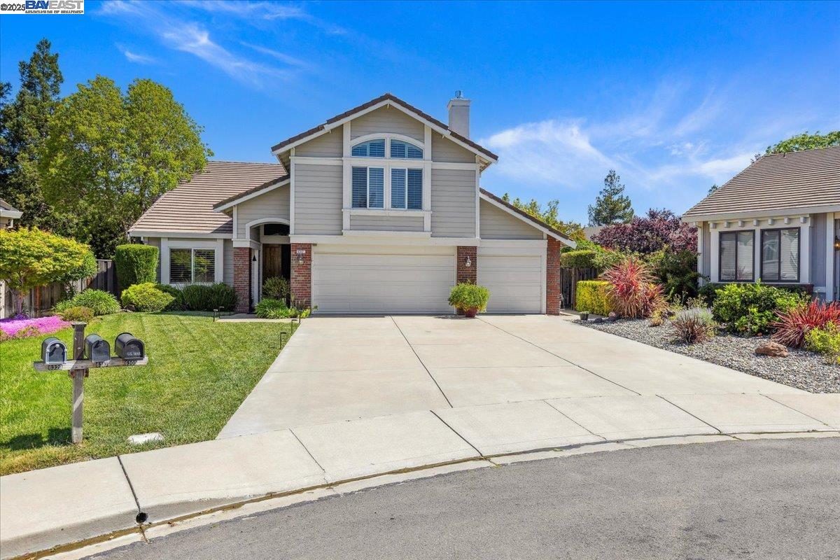 6317 Corte Esperanza Pleasanton, CA 94566 - Photo 1 of 1 a front view of a house with a yard