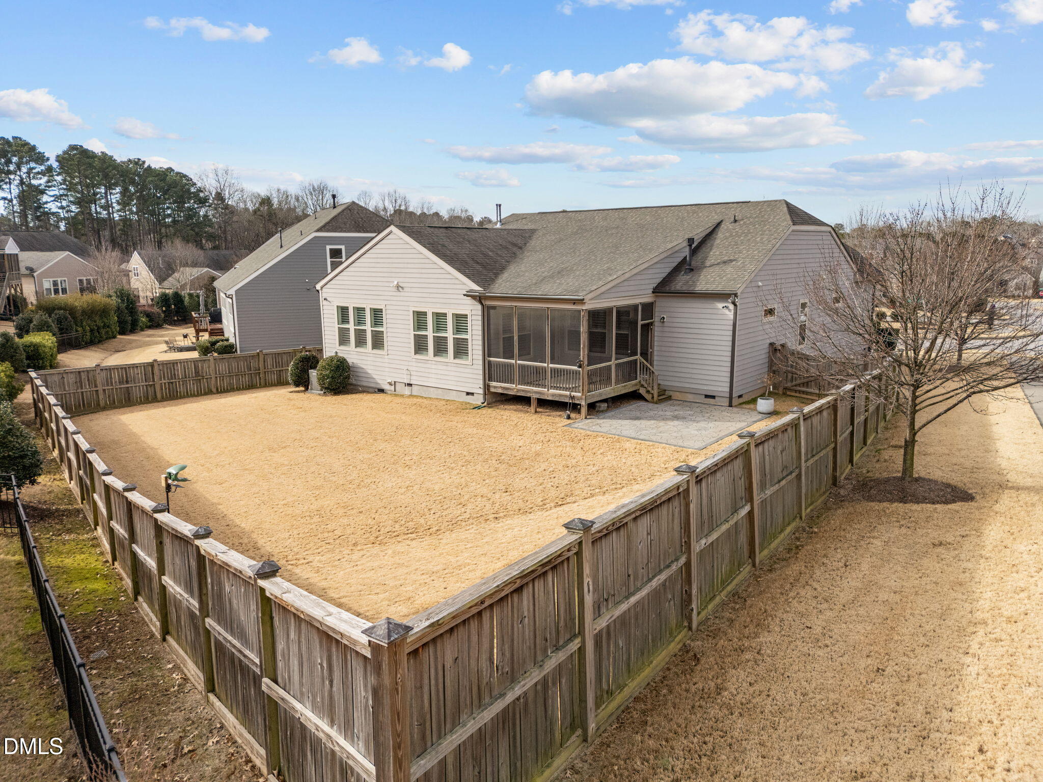 8420 Coppice Circle, Unit 37 Raleigh, NC 27615 - Photo 24 of 36 Backyard Depth