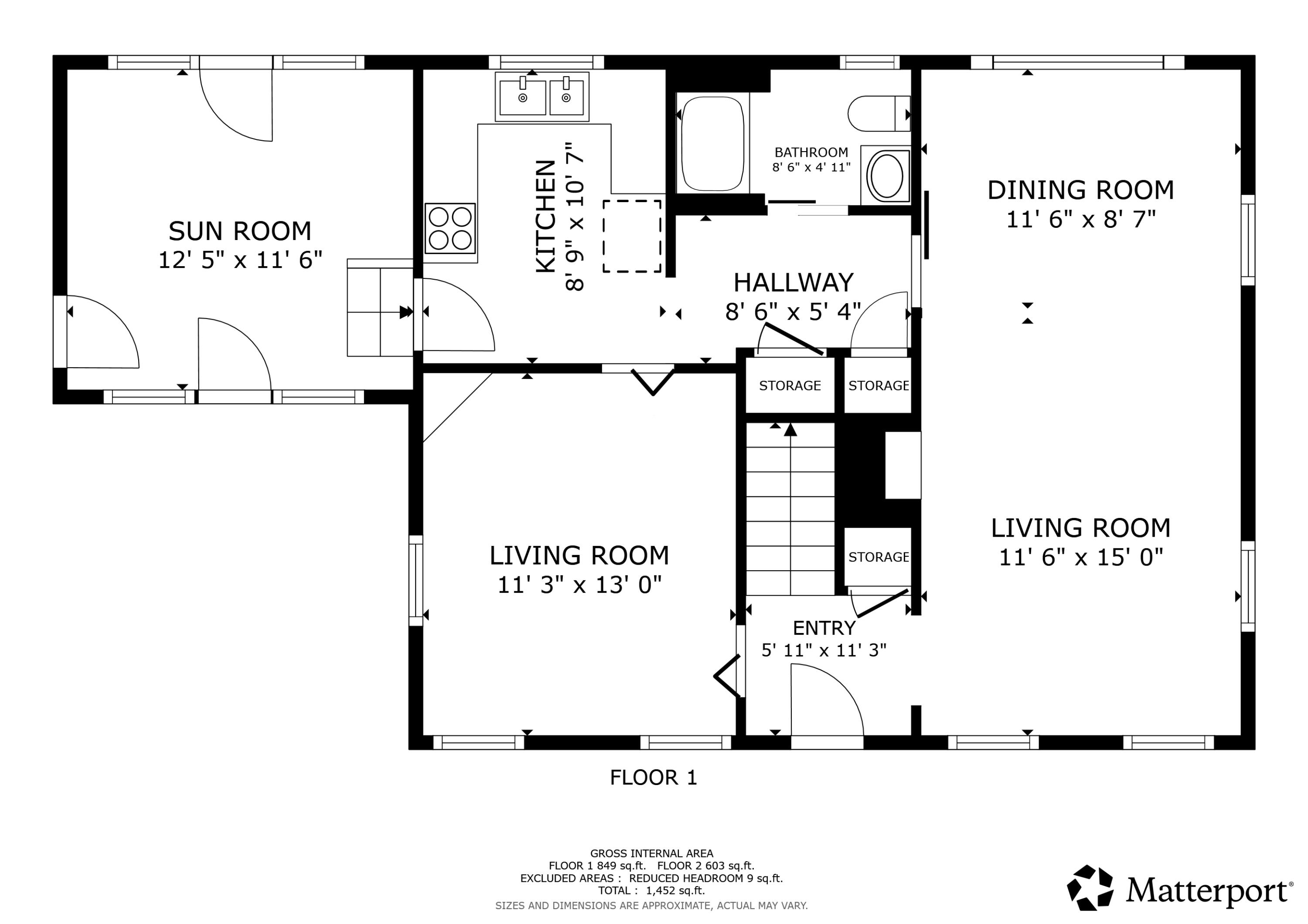 78 Old County Road Damariscotta, ME 04543 - Photo 40 of 41 Floorplan Floor 1