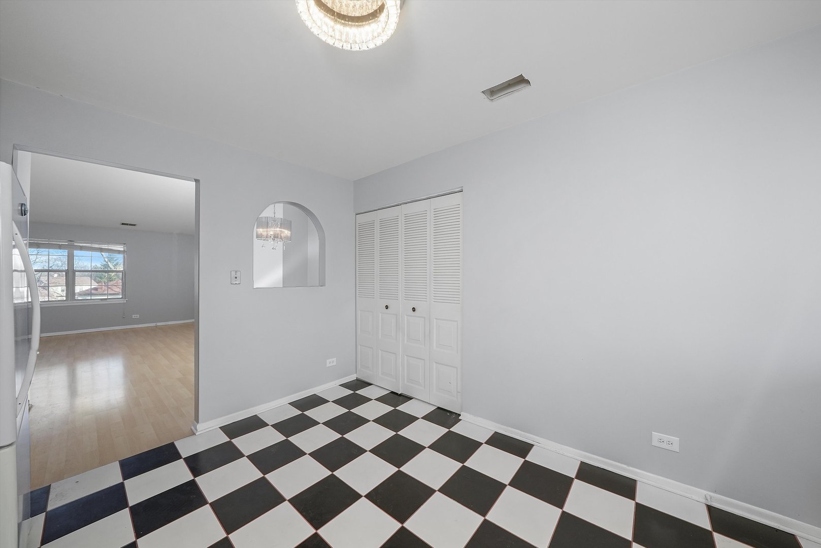 152 East Winchester Road, Unit E Libertyville, IL 60048 - Photo 16 of 24 a view of a black and white checkered floor