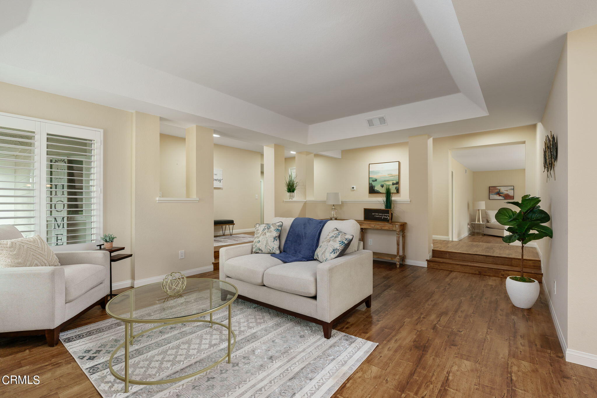 2281 Southern Hill Drive Oxnard, CA 93036 - Photo 6 of 29 a living room with furniture and a wooden floor