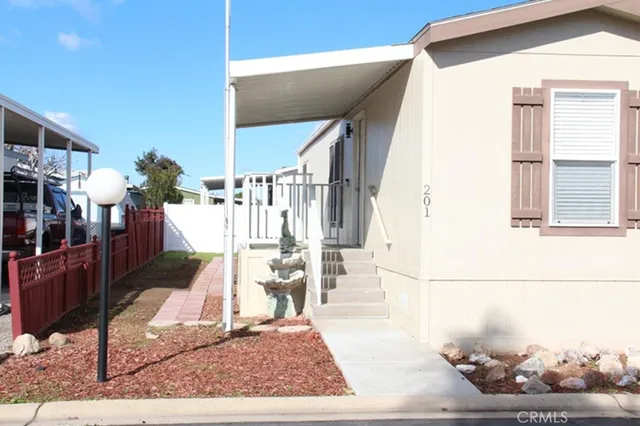 a view of outdoor space with garden