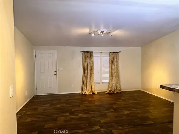 a view of room with an empty space