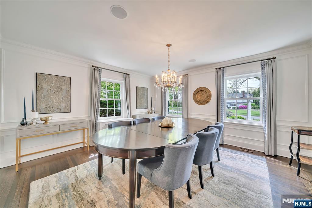 227 Fairmount Road Ridgewood, NJ 07450 - Photo 15 of 50 a view of a dining room with furniture window and wooden floor