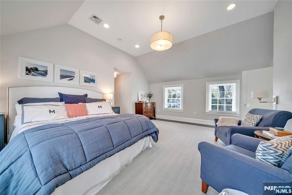 227 Fairmount Road Ridgewood, NJ 07450 - Photo 30 of 50 a bedroom with a bed couches and window