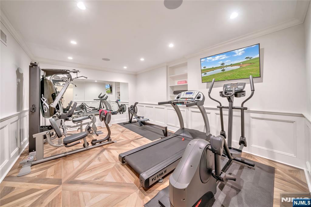 227 Fairmount Road Ridgewood, NJ 07450 - Photo 46 of 50 a view of a room with gym equipment