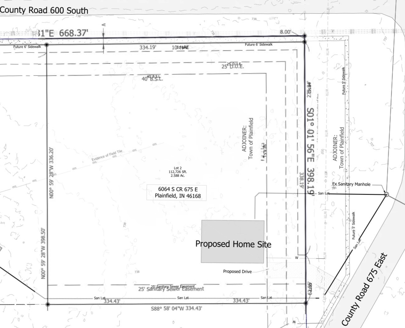 6064 South County Rd -675 East Plainfield, IN 46168 - Photo 2 of 7