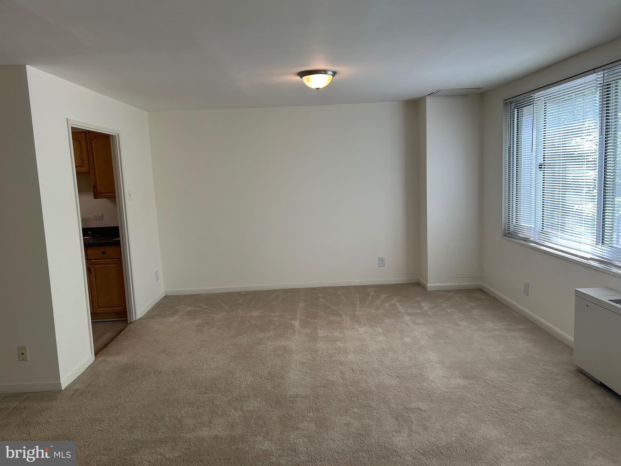 1900 Lyttonsville Road, Unit 214 Silver Spring, MD 20910 - Photo 9 of 21 an empty room with windows and closet