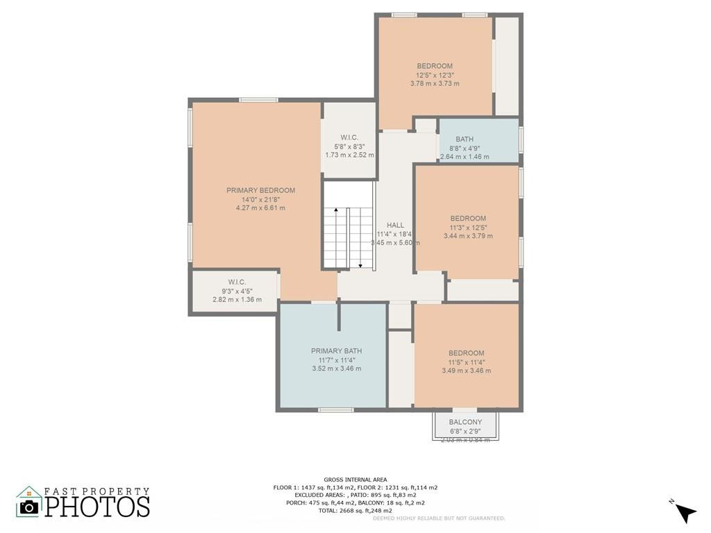 15971 Southwest 96th Terrace Miami, FL 33196 - Photo 78 of 79 Second floor dimensions