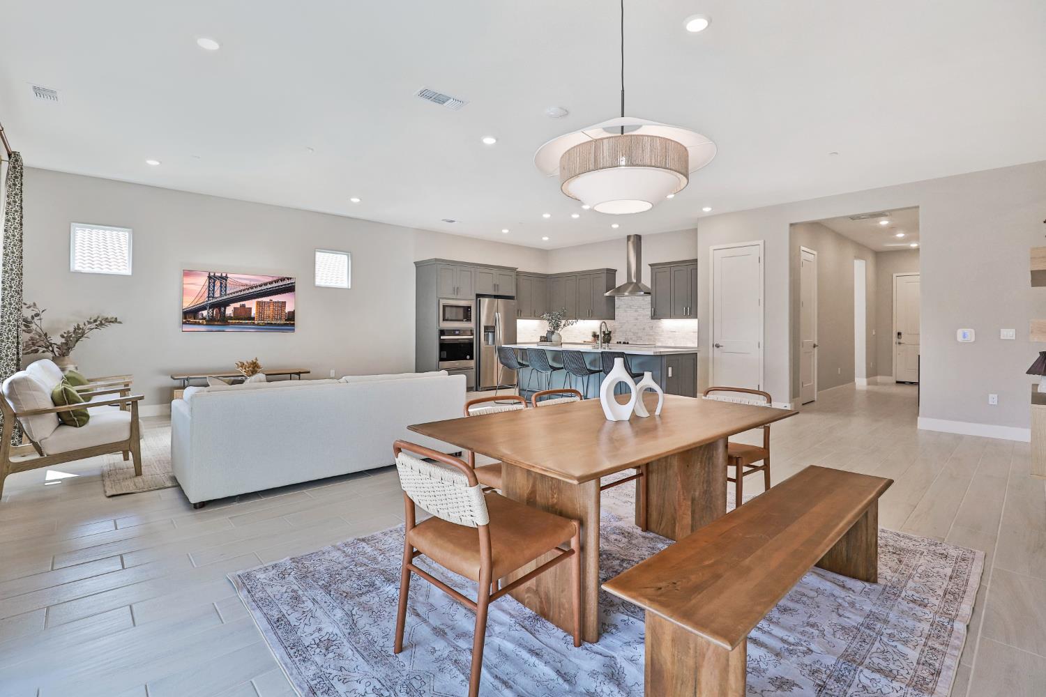 4610 Clb Vista Way Penryn, CA 95663 - Photo 6 of 27 a view of a dining room with furniture and wooden floor