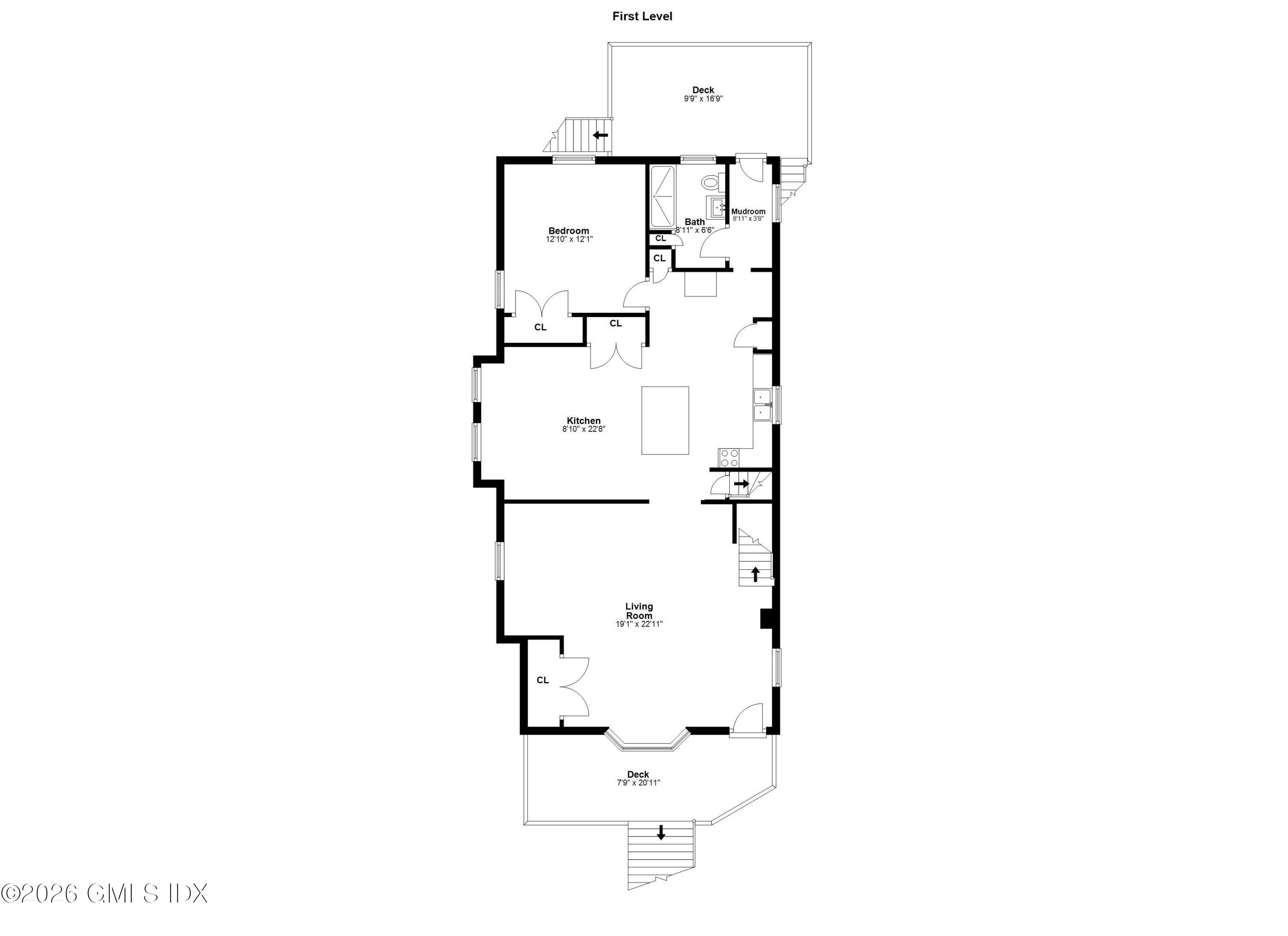 10 Prospect Street West, Unit WEST Greenwich, CT 06830 - Photo 17 of 19 1-10 Prospect St W, First Level, Greenwh