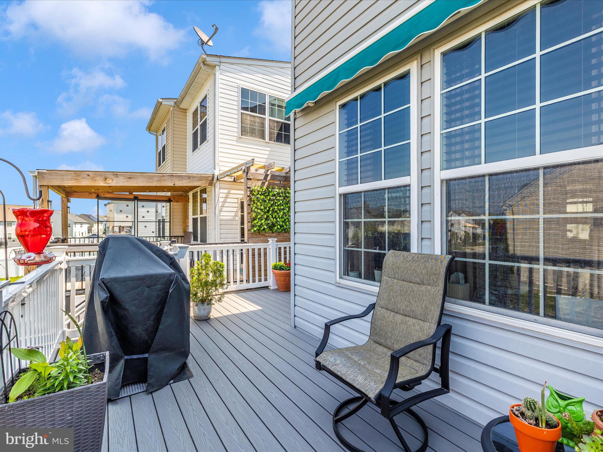 12954 Yellow Jacket Road Hagerstown, MD 21740 - Photo 50 of 54 a view of a chair and table in the balcony