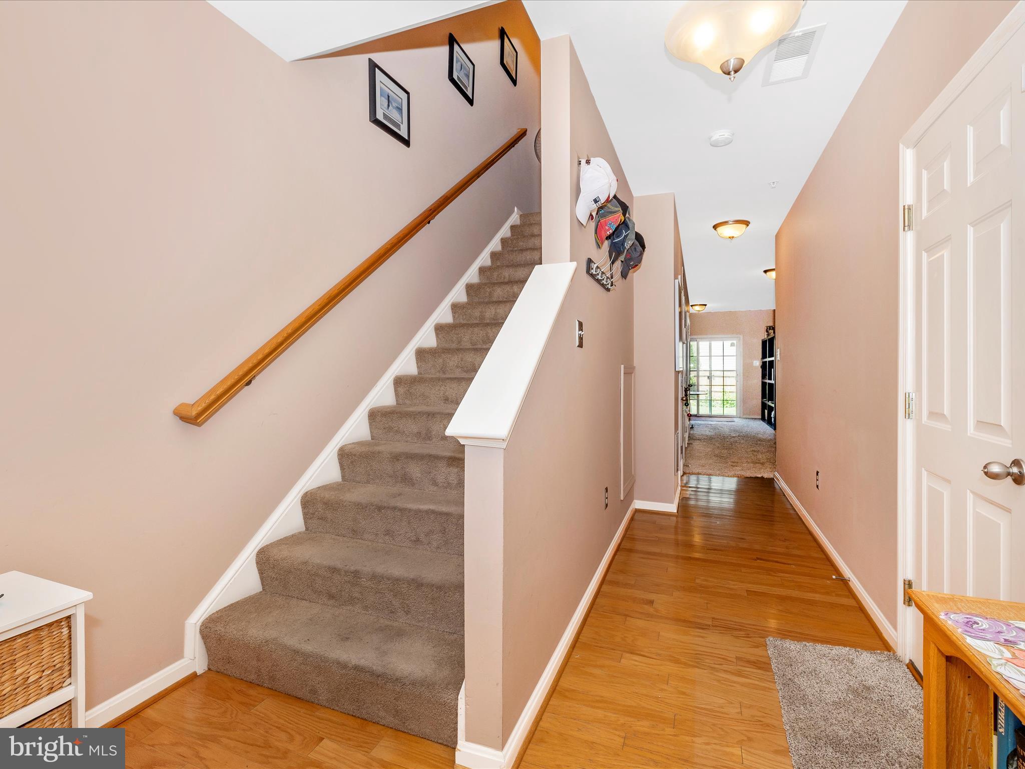 12954 Yellow Jacket Road Hagerstown, MD 21740 - Photo 7 of 54 a view of entryway and hall with wooden floor