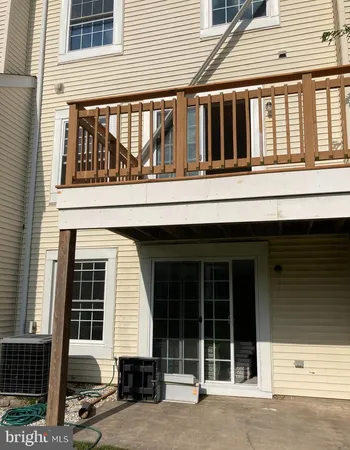 a house view with a outdoor space