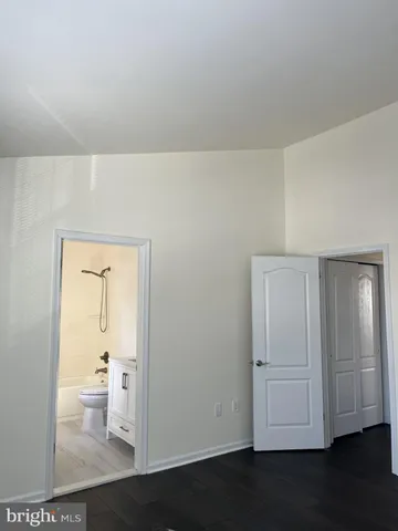 a view of bathroom with a toilet