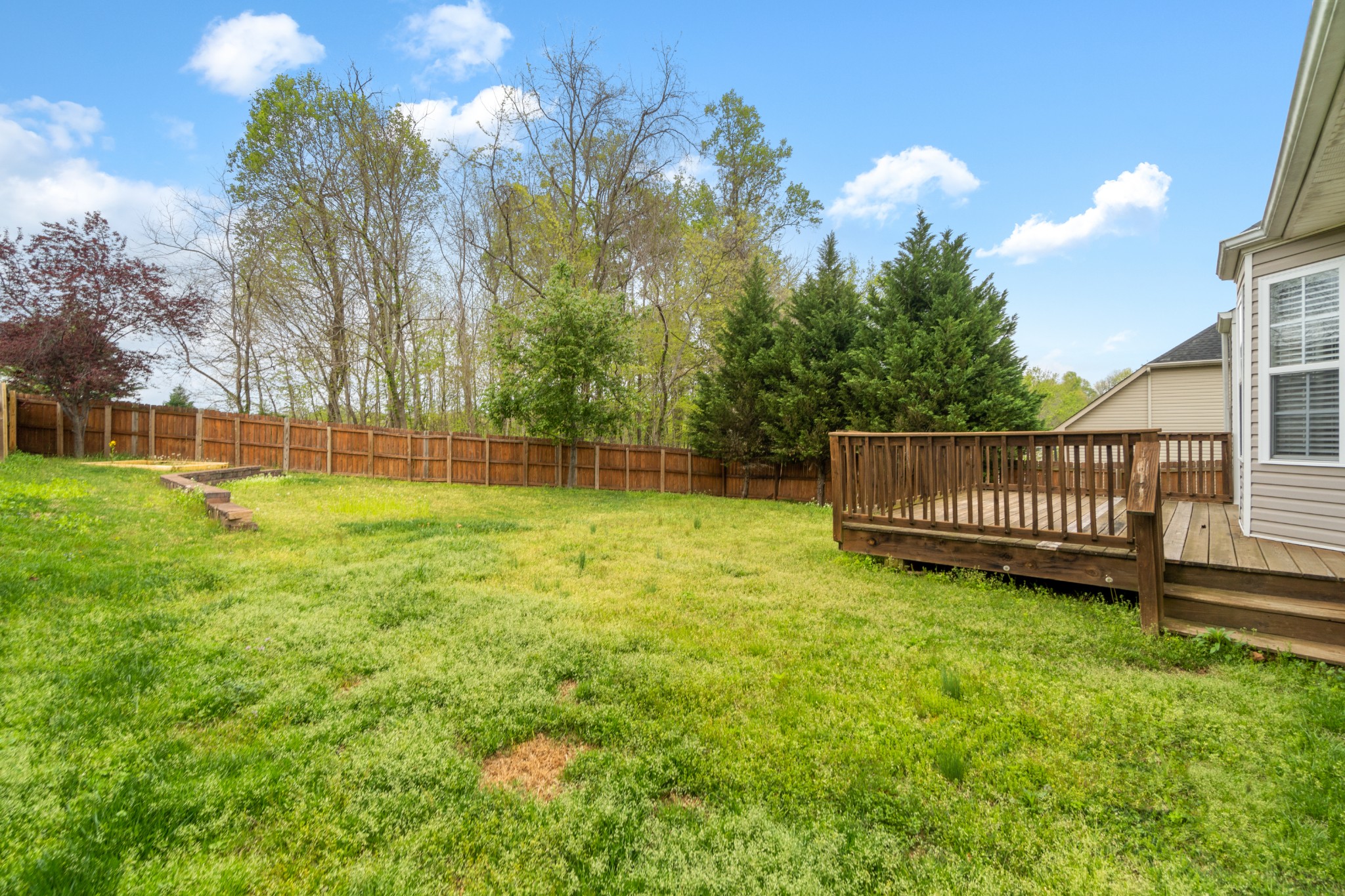 3178 Cross Ridge Drive Clarksville, TN 37040 - Photo 24 of 25 a view of a deck with a big yard