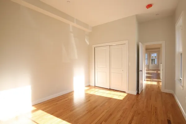 wooden floor in an empty room
