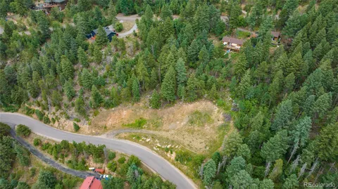 a view of a yard with plants