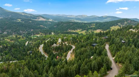 a view of lake with mountain
